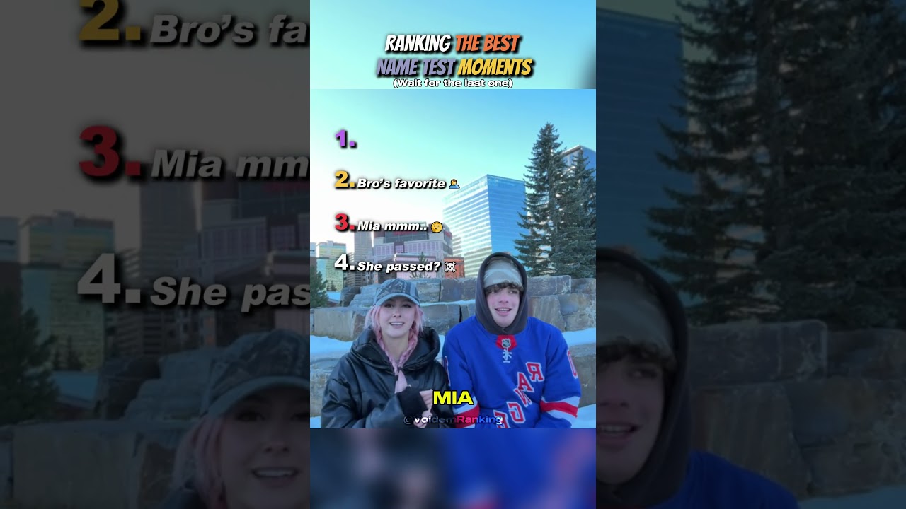 Ranking the Most Memorable 'Name Test' Moments