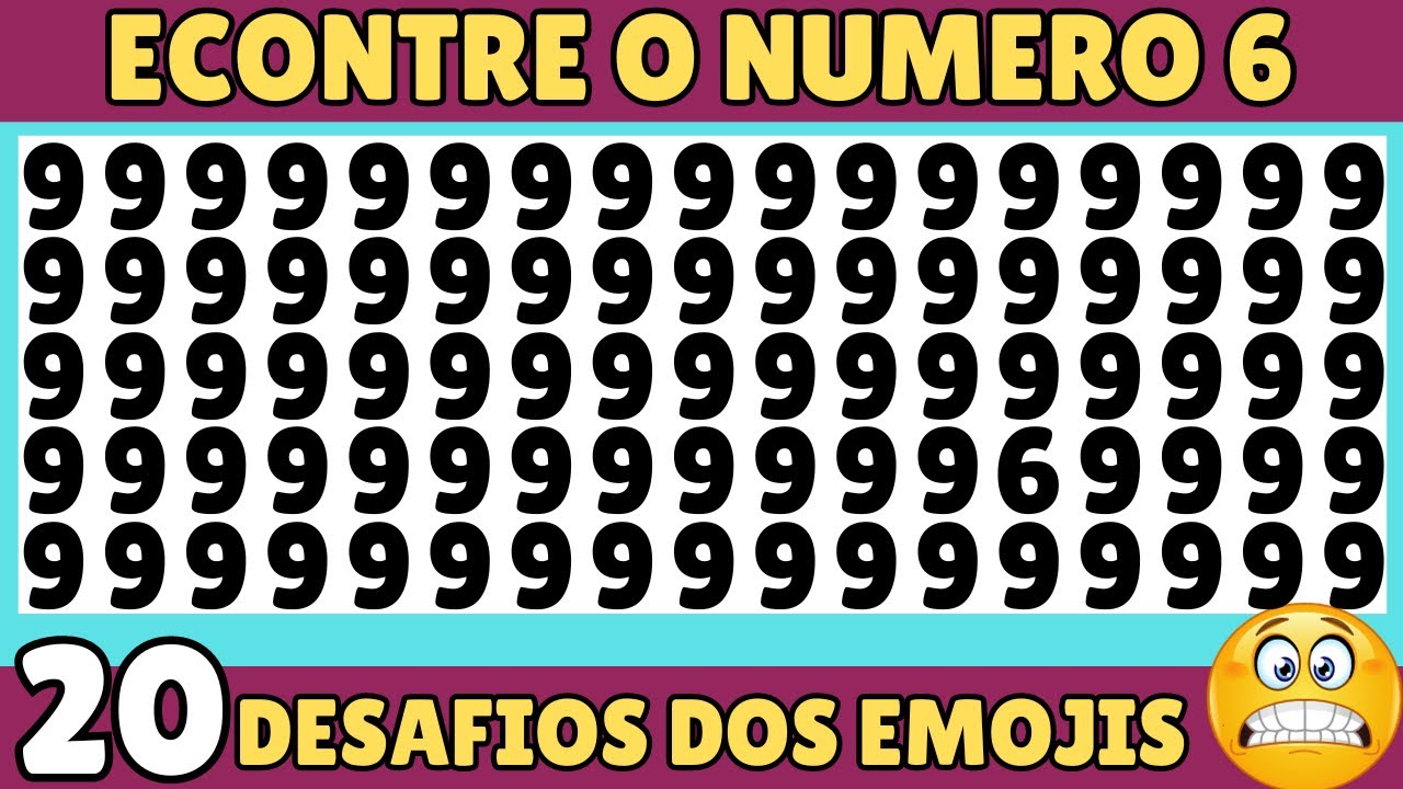 Desafio dos Emojis: Consegue Encontrar o Número, a Letra e o Emoji Diferente? 🤔
