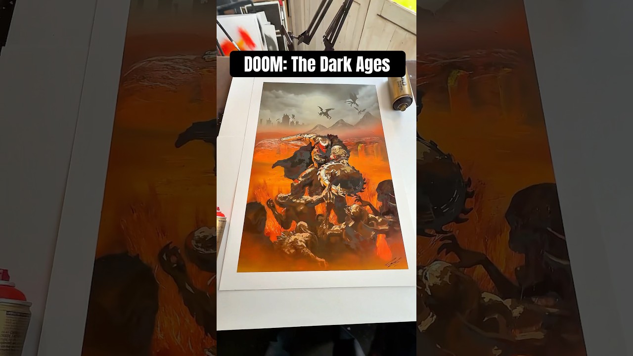 DOOM: The Dark Ages Launch Artwork 🎮