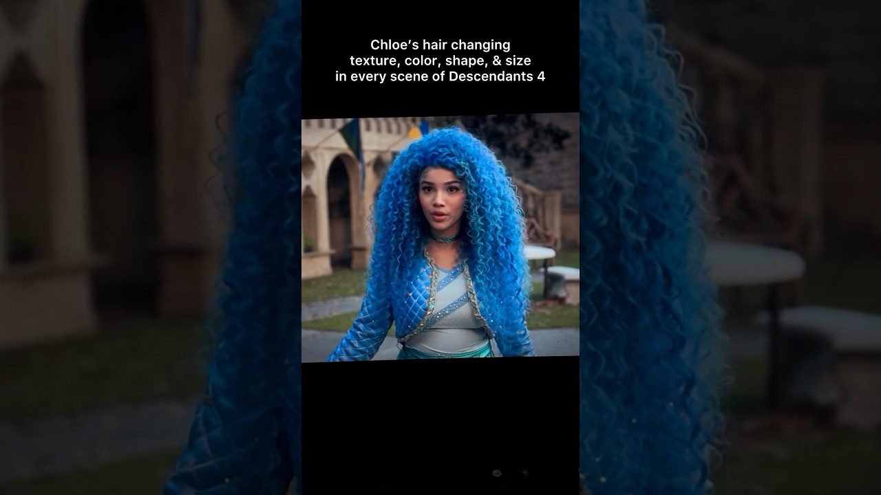 Chloe’s Wig Transformation in Descendants