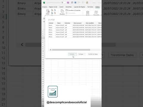 Converter PDF para Excel - Descomplicando Excel Oficial