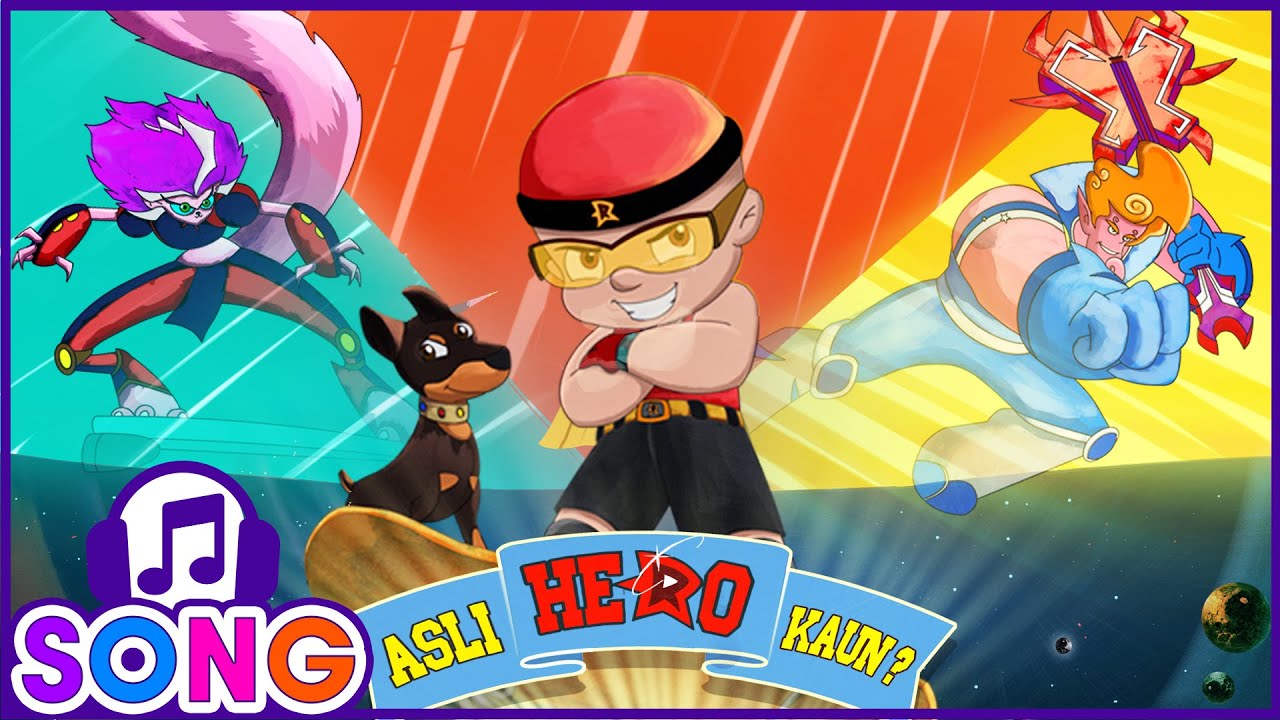 Mighty Raju - Asli Hero Kaun? | Kids Hindi Songs 🎶