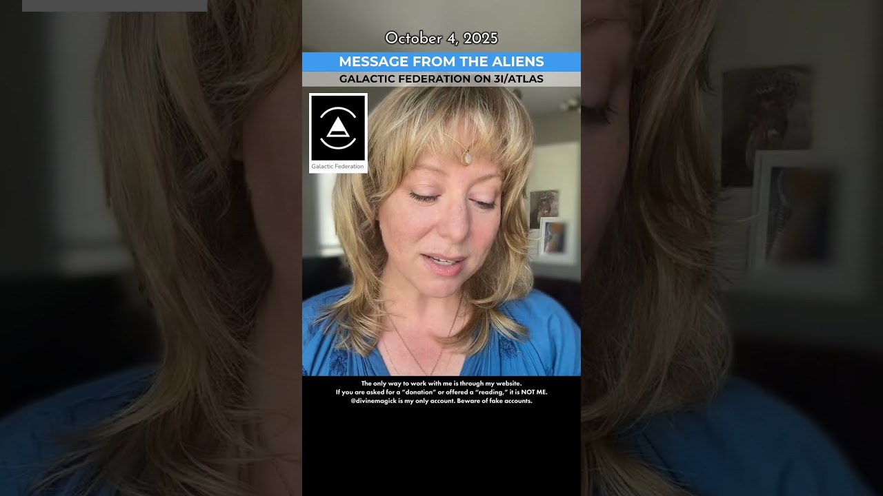 Galactic Federation Update on 3I/ATLAS (Oct 4, 2025)