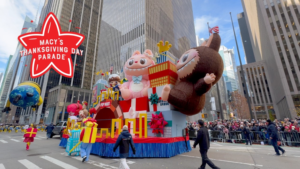 NYC Macy's Thanksgiving Parade 2025 🎈 in 4K