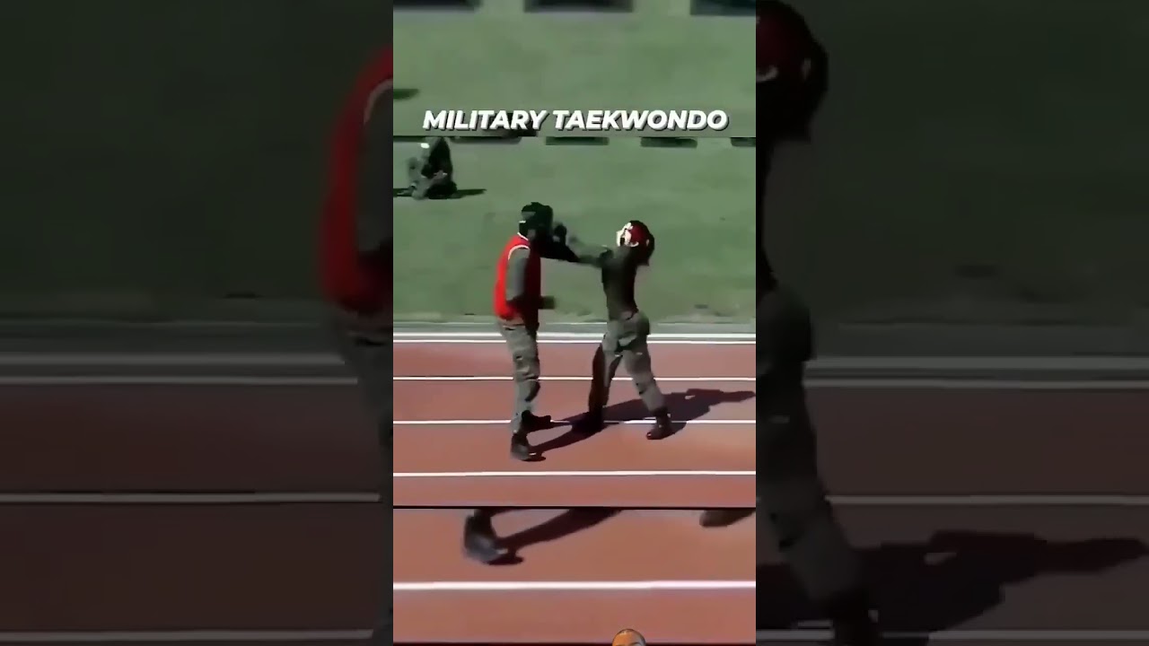 Military Taekwondo Techniques #Taekwondo #Shorts