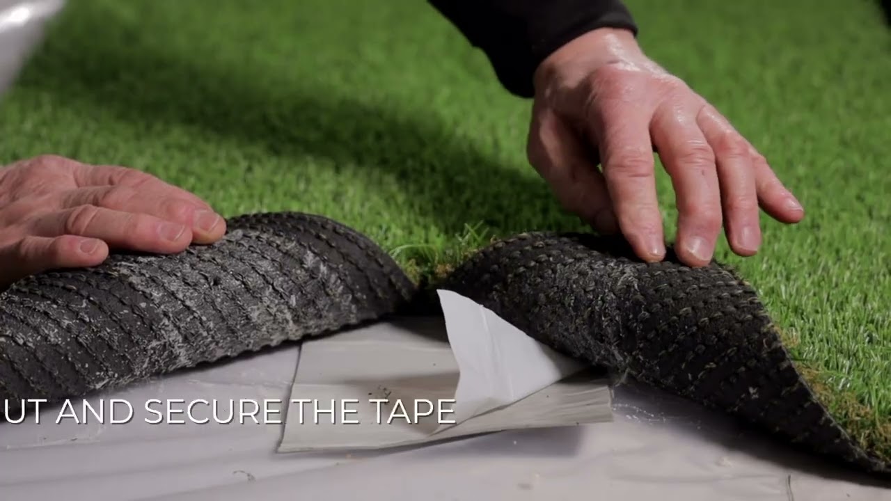 Easy-Apply Self-Adhesive Artificial Grass Tape for Quick Landscaping 🌱