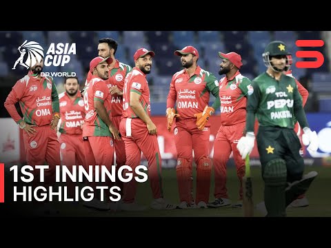 1st Innings Highlights | Pakistan vs Oman | Asia Cup, 2025 | Match 04 | ACC | ZF1K