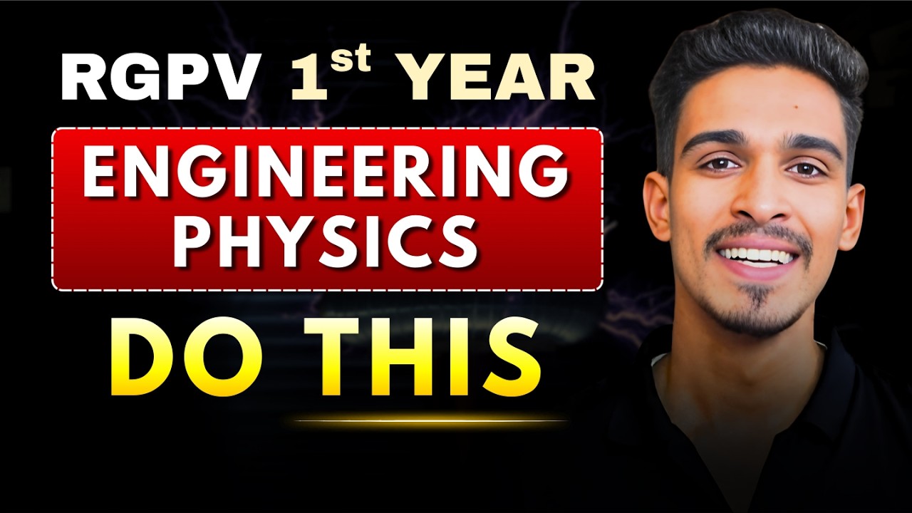 RGPV Engineering Physics Last Minute Tips 📘