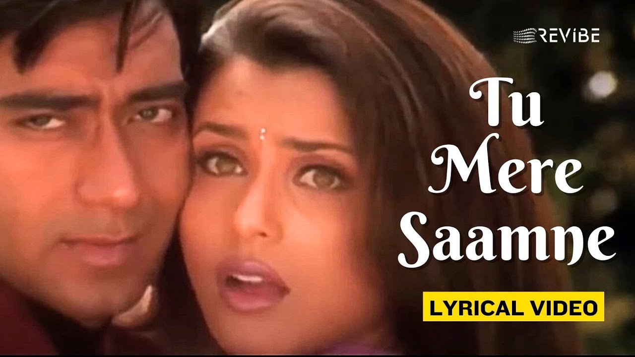 Tu Mere Samne (Official Lyric Video) | Alka Yagnik, Udit Narayan | Chori Chori