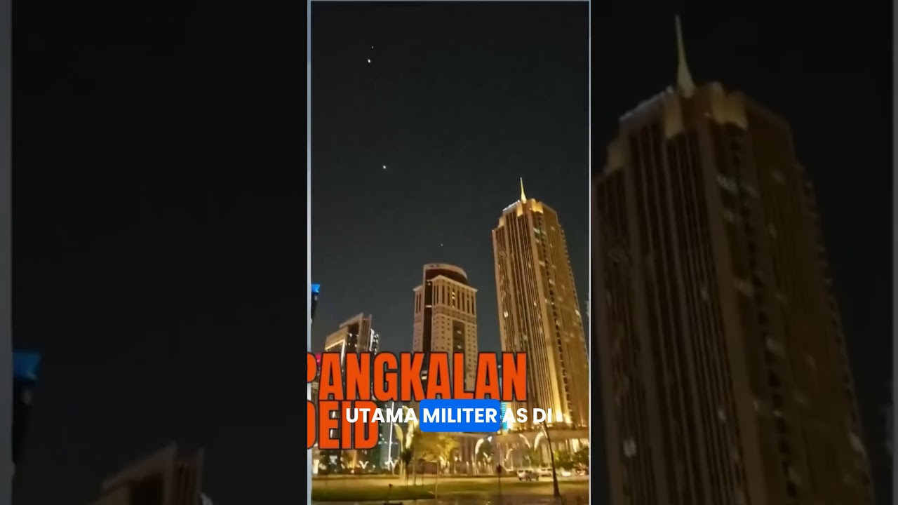 Ketegangan Meningkat: Iran Balas Serangan AS di Pangkalan Militer Qatar