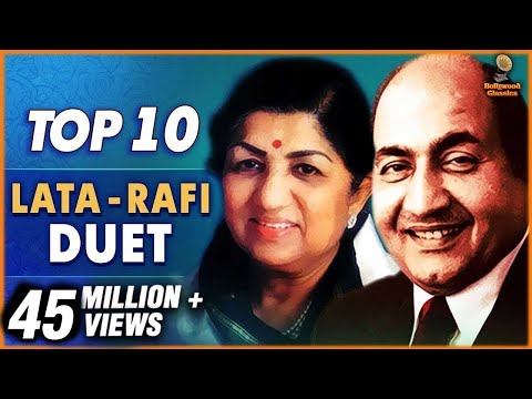 Mohammad Rafi & Lata Mangeshkar Hits | Top 10 Lata & Rafi Duet Songs |  Old Hindi Songs Collection