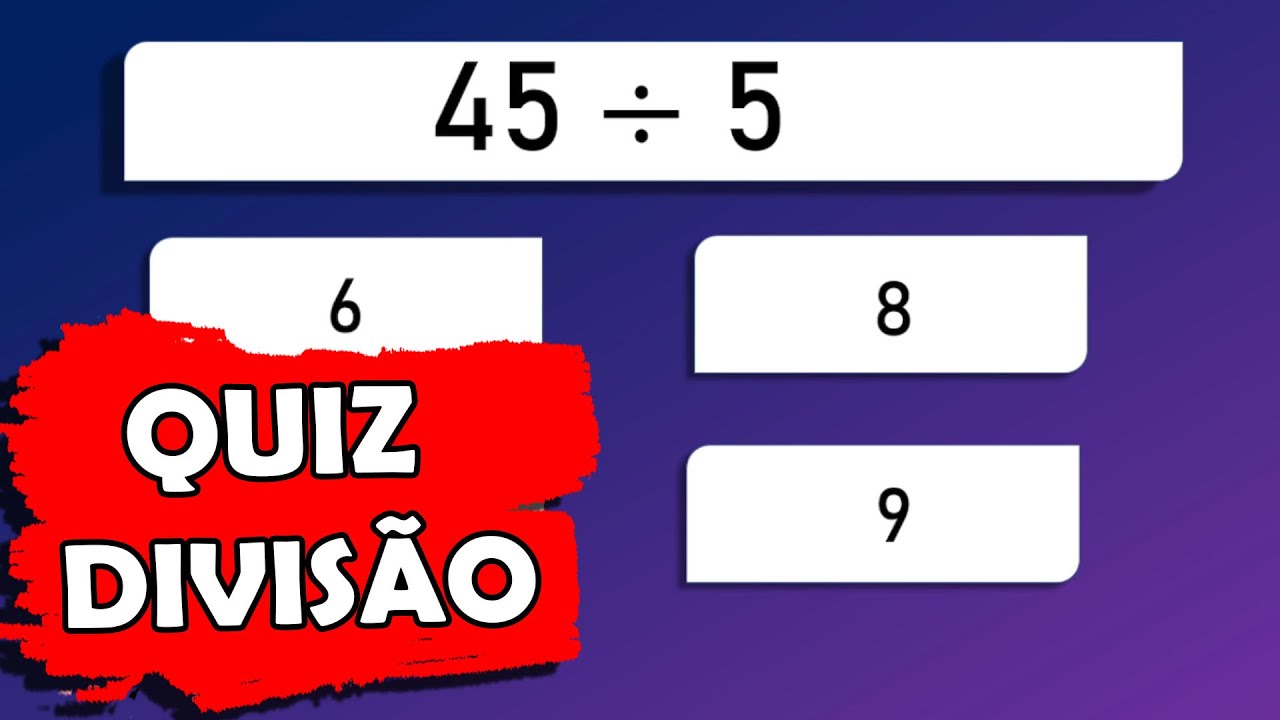 Desafie-se com o Quiz de Divisão! 15 Perguntas para Testar seu Conhecimento 📚