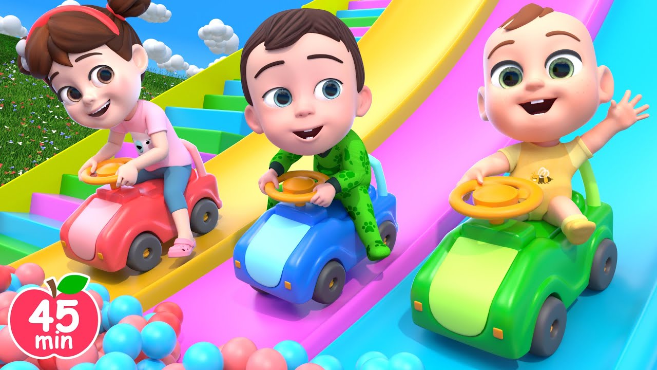 Rides & Slides Nursery Rhymes for Kids 🎢