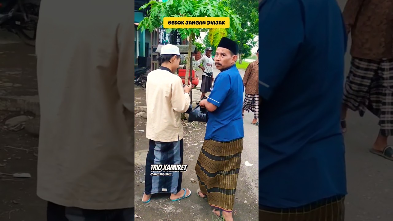 Jum'at Berkah dengan Komedi Triokamvret 😊