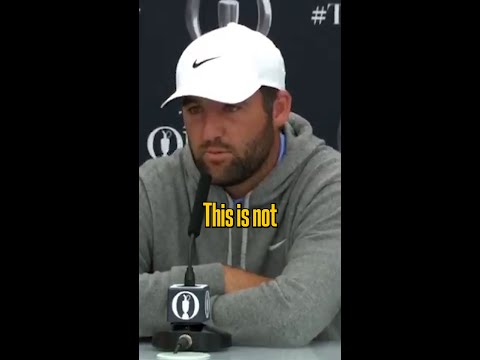 "Sometimes I just don't understand the point." - Scottie Scheffler | #Golf