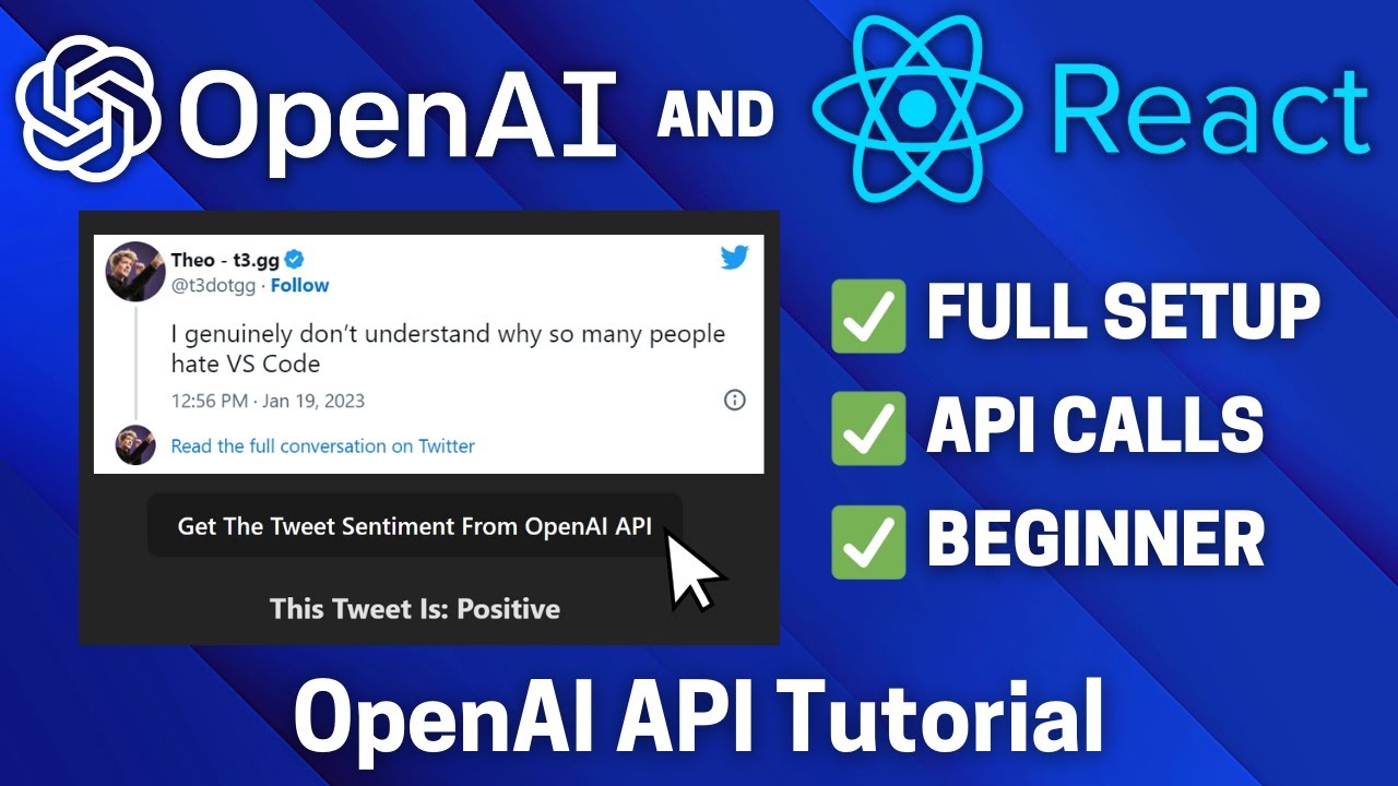 React Tutorial: Using OpenAI API for Beginners 🤖