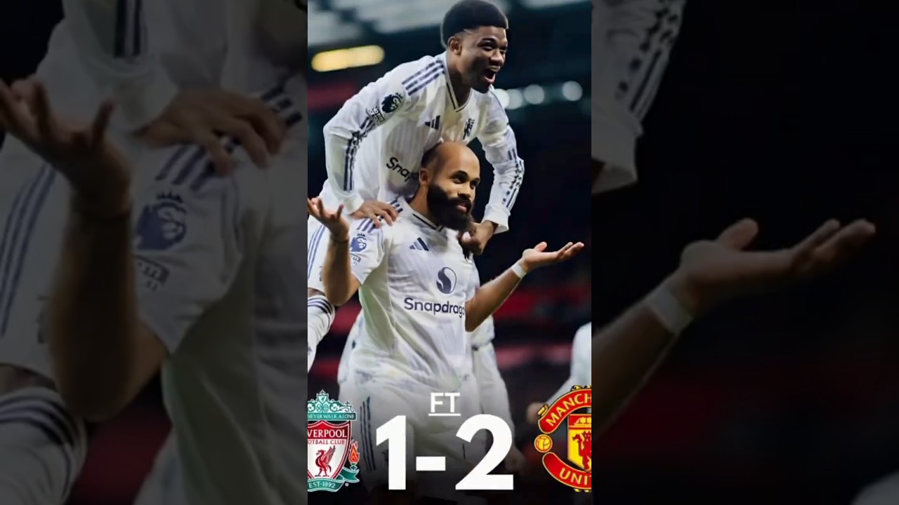 Exciting Liverpool vs Man United 1-2 Goals Highlights! ⚽