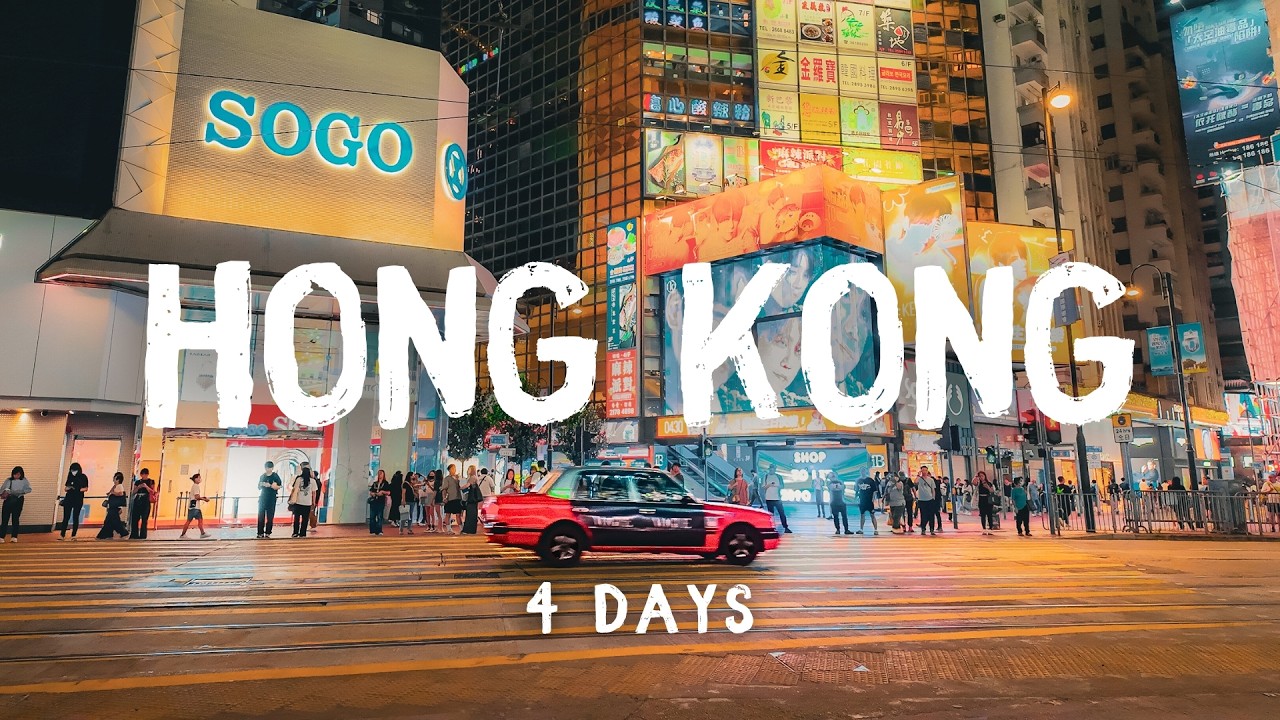 4 Perfect Days in Hong Kong 2025: Ultimate Travel Guide for First-Timers ✈️