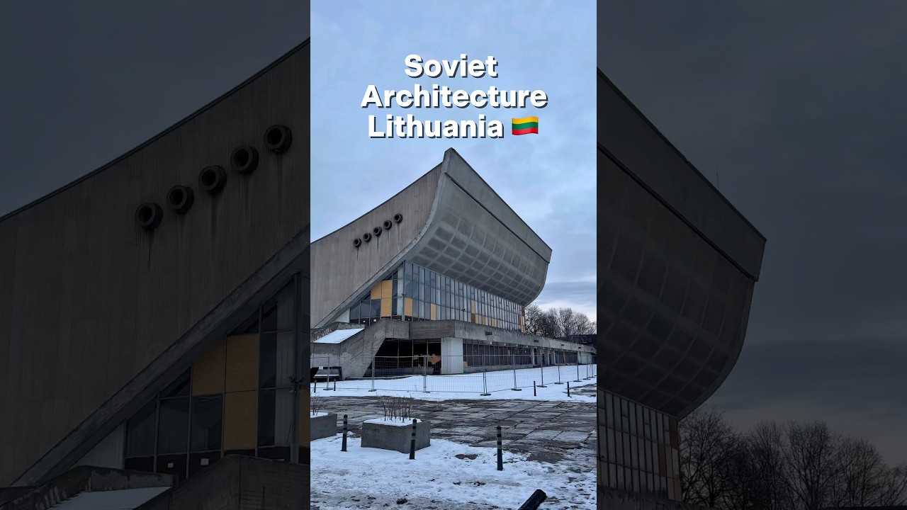 Lithuania's Soviet Architecture: Vilnius & Kaunas π±πΉ