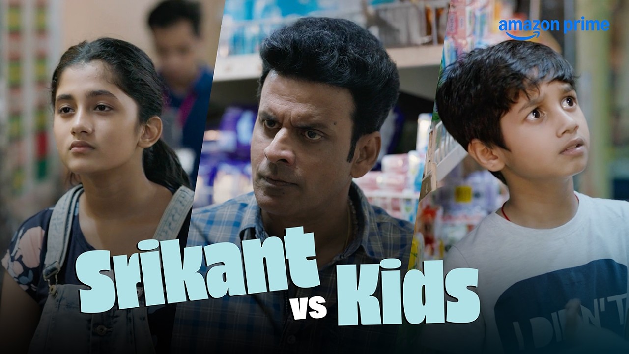 The Family Man & Kids Clash 😭 | Manoj Bajpayee's Heartwarming Family Moments