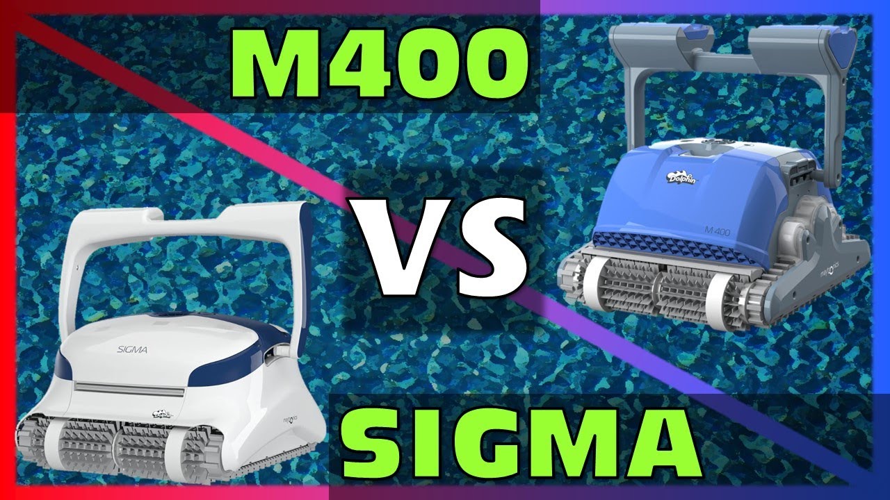 Dolphin Sigma vs M400 Pool Cleaners 2023 🏊‍♂️