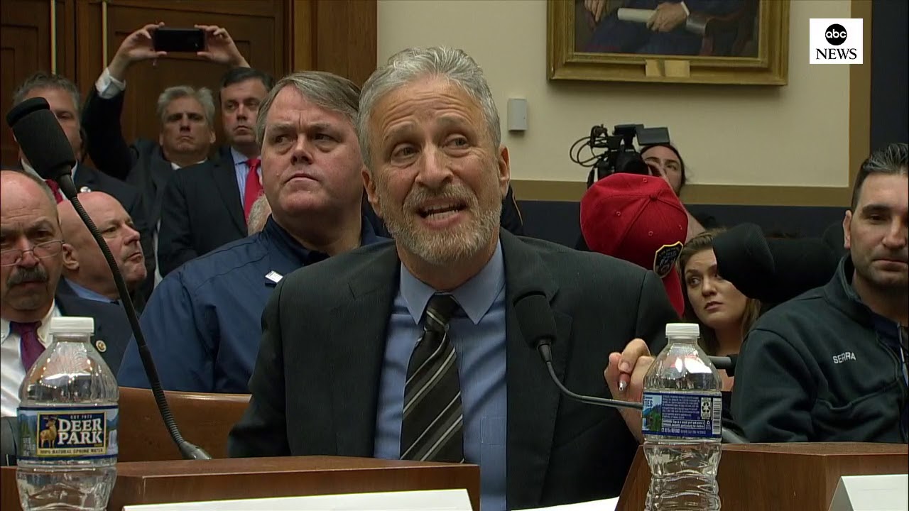 Jon Stewart Criticizes Congress Over 9/11 First Responders' Benefits πͺ