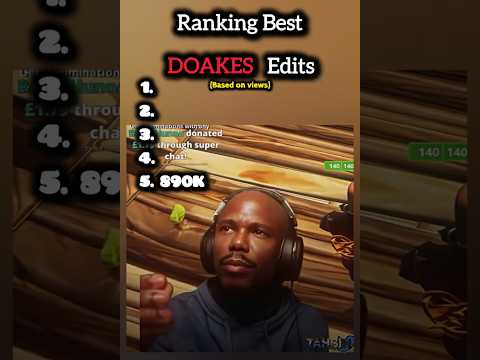 Ranking Best DOAKES Edits