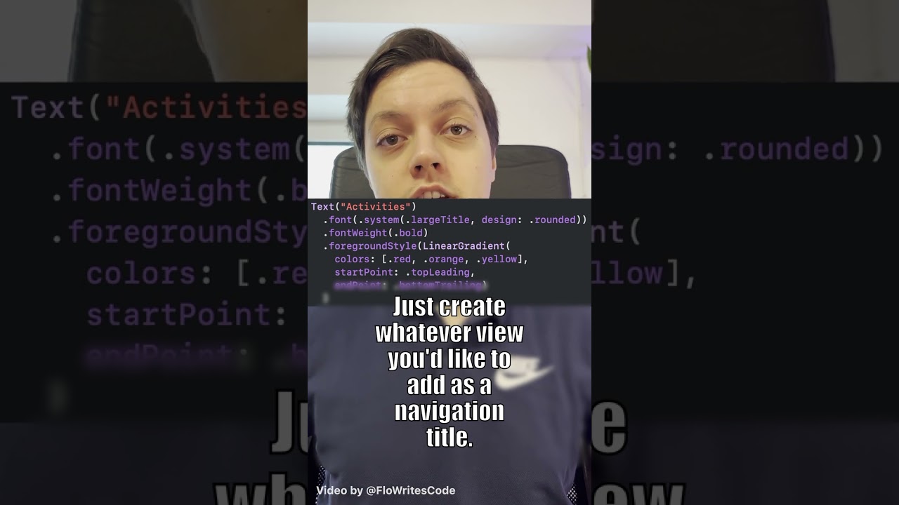 Custom NavigationTitle in SwiftUI
