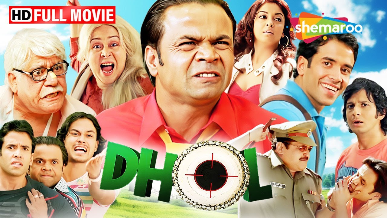 Hilarious Full Comedy Movie: DHOL 🤣 Starring Rajpal Yadav & Kunal Khemu