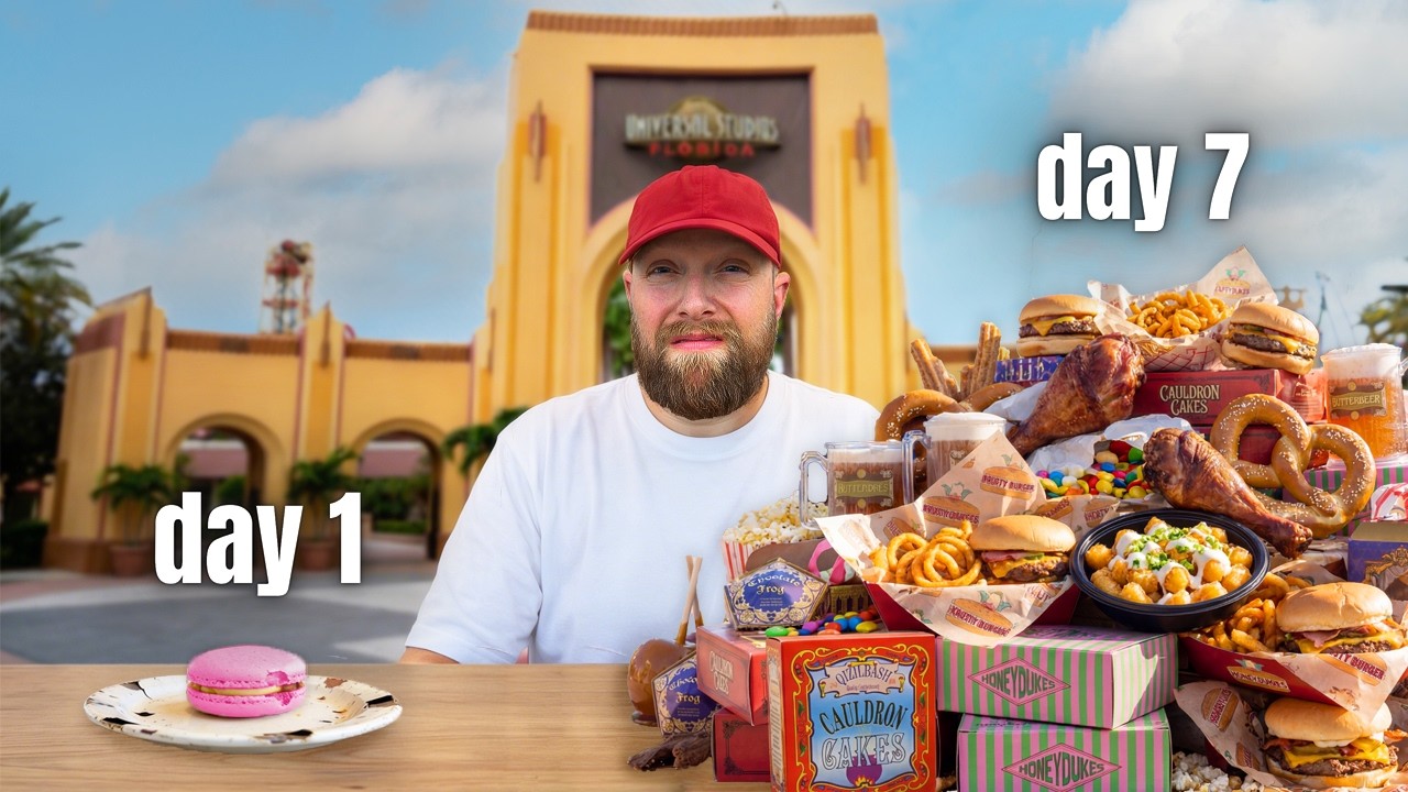A Week of Universal Orlando Food Doubled My Budget 🍽️