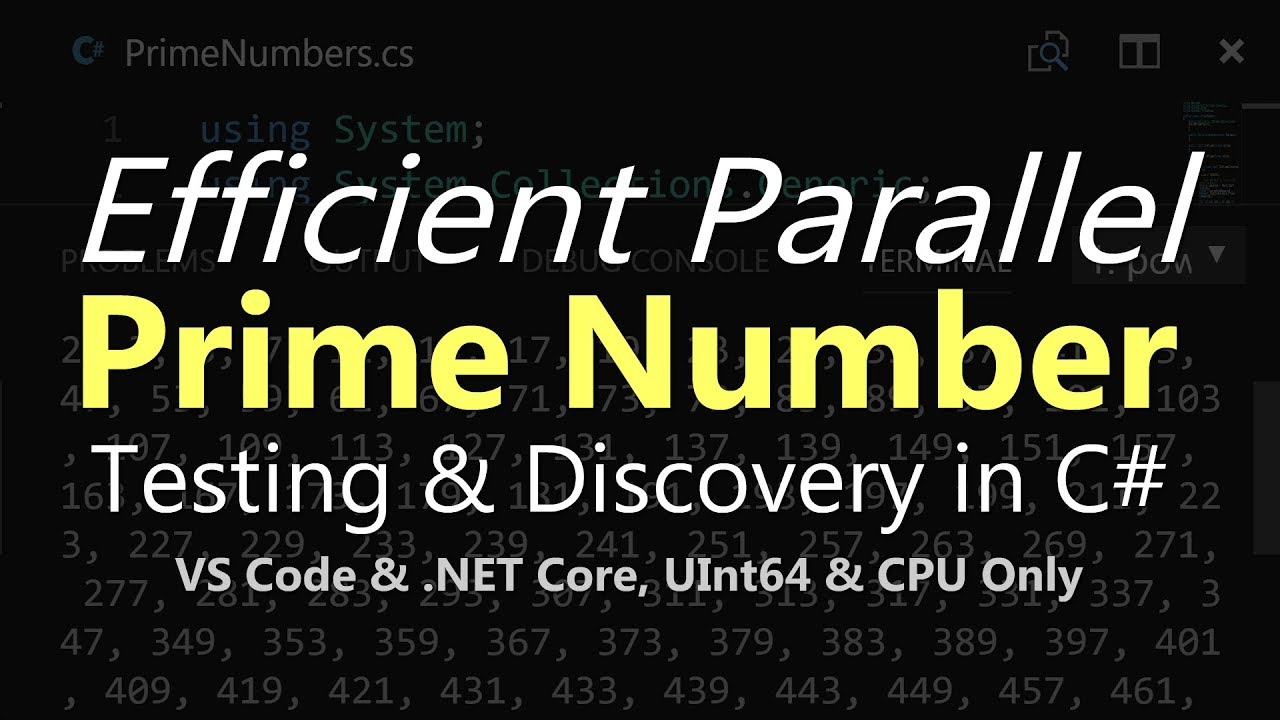 Boost Your C# Prime Number Testing with Parallel Processing 🚀