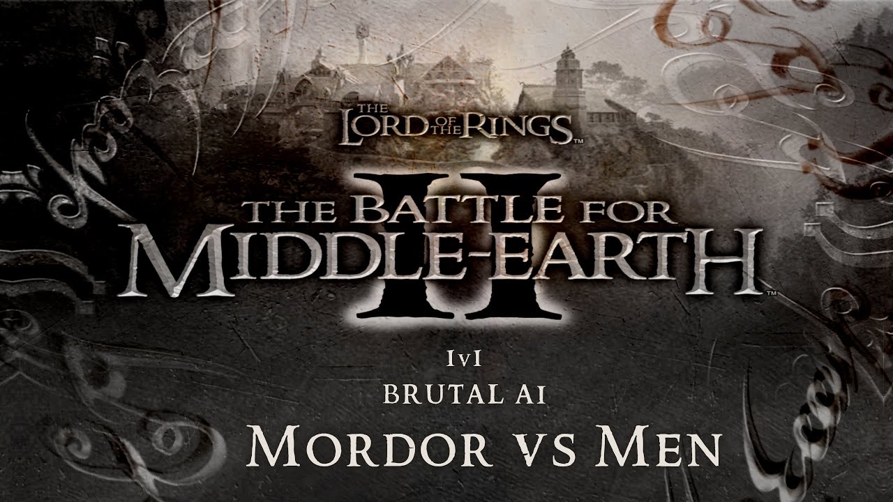 Middle-Earth II: Mordor vs Men 1v1 Skirmish 🗡️