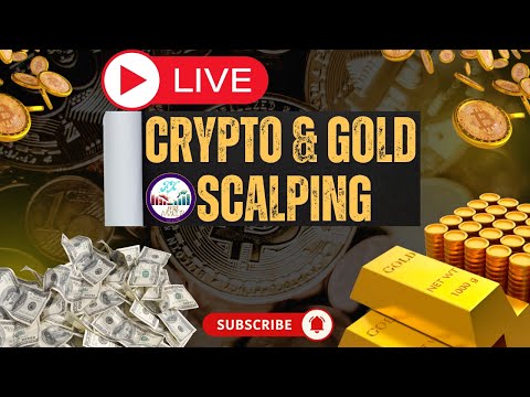 Live Trading BTC GOLD Scalping 04-11-2025 #livetrading #gold #crypto #forex