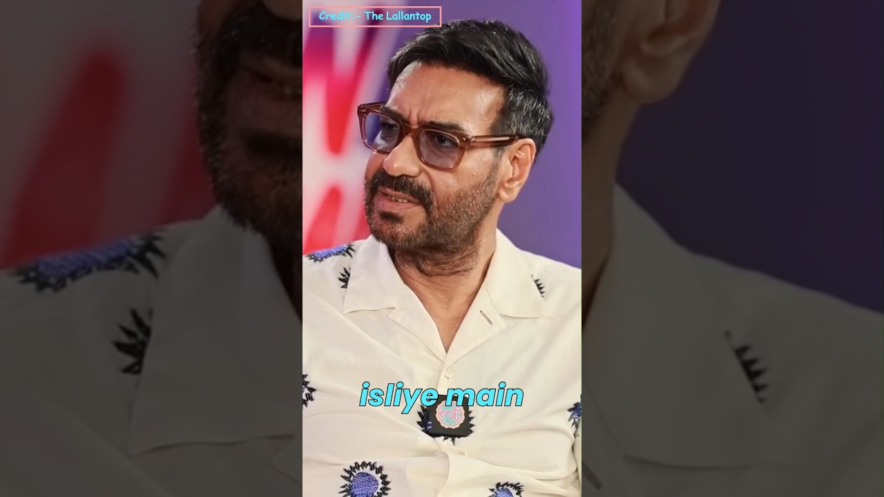 Ajay Devgn Reveals Why He's Not a Fan of Dancing! π