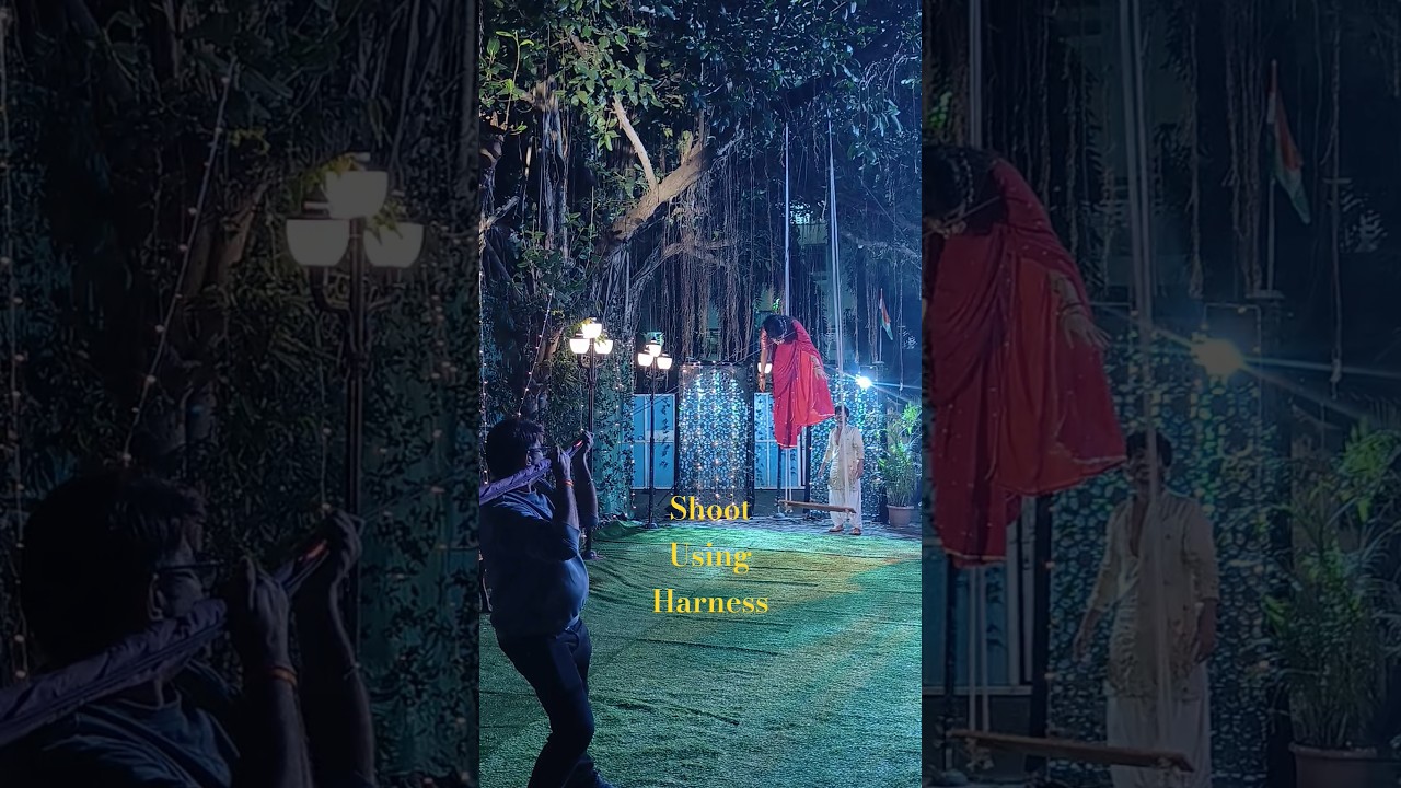 Shooting Using Harness | सनम मेरे हमराज़ | @DangalTVChannel #shorts