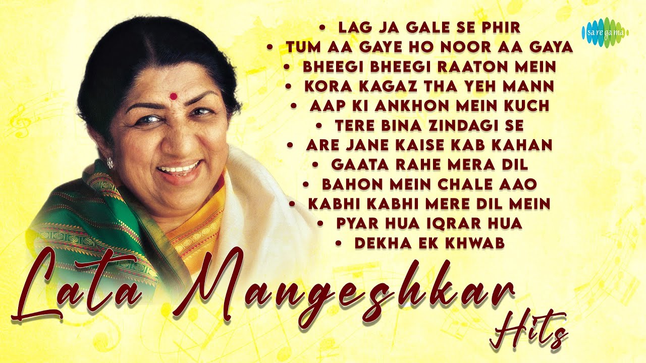 Lata Mangeshkar's Classic Hits | Lag Ja Gale, Tum Aa Gaye Ho & More 🎶