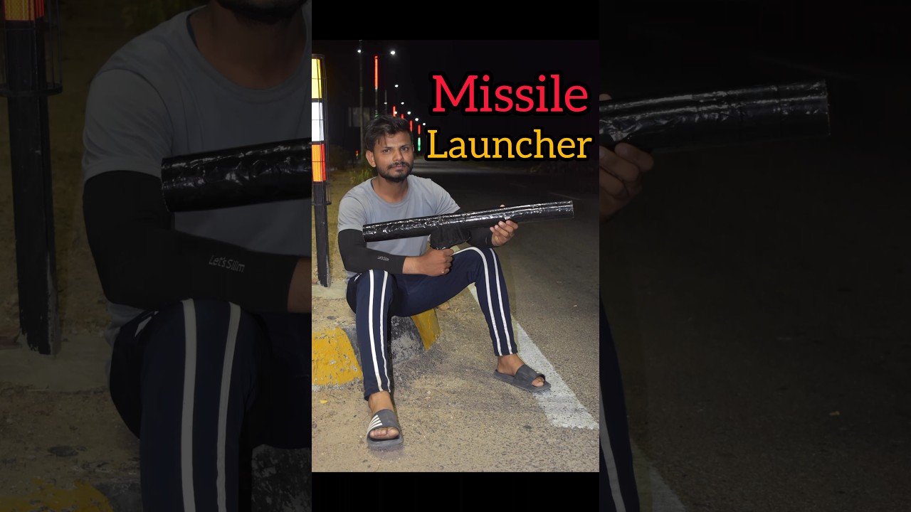 Indian Army Safety Project: Missile Launcher 🚀