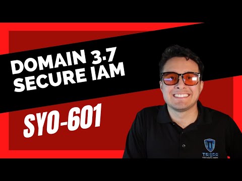 Free SEC+ | Domain 3.7 - Secure IAM Lesson | Full Security Plus SY0-601 Course