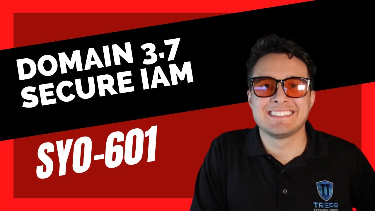 Free SEC+ Course: Master Domain 3.7 - Secure IAM for SY0-601 π