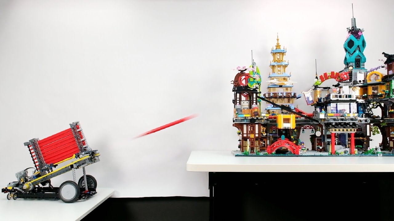 Lego City Destruction Challenge 🏙️