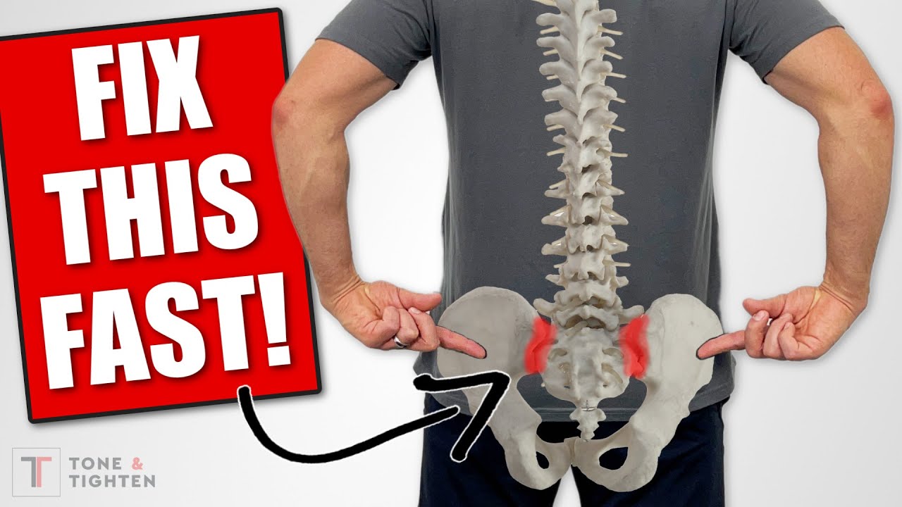 Quick Relief for SI Joint Pain 🩺 Self-Mobilization Guide