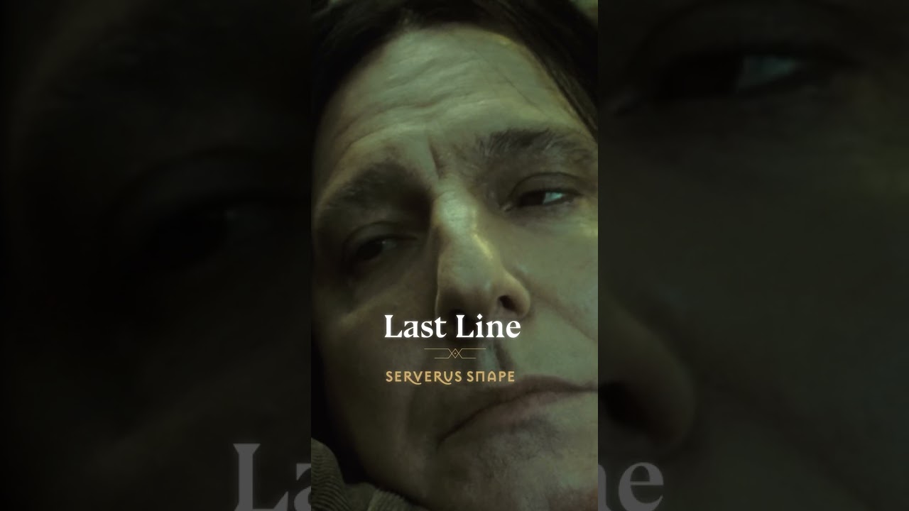 Harry Potter Characters' First & Last Lines 🎬