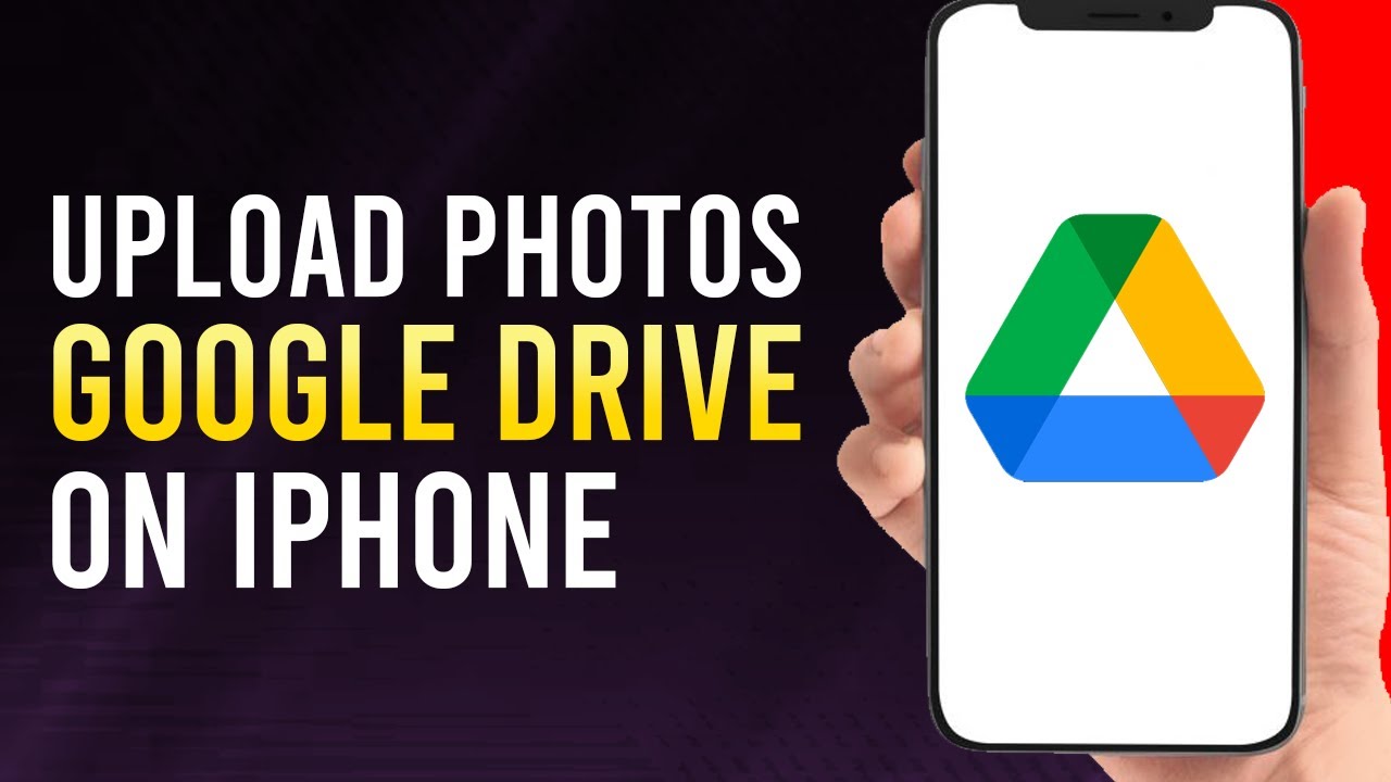 Upload Photos to Google Drive from iPhone ЁЯУ▒