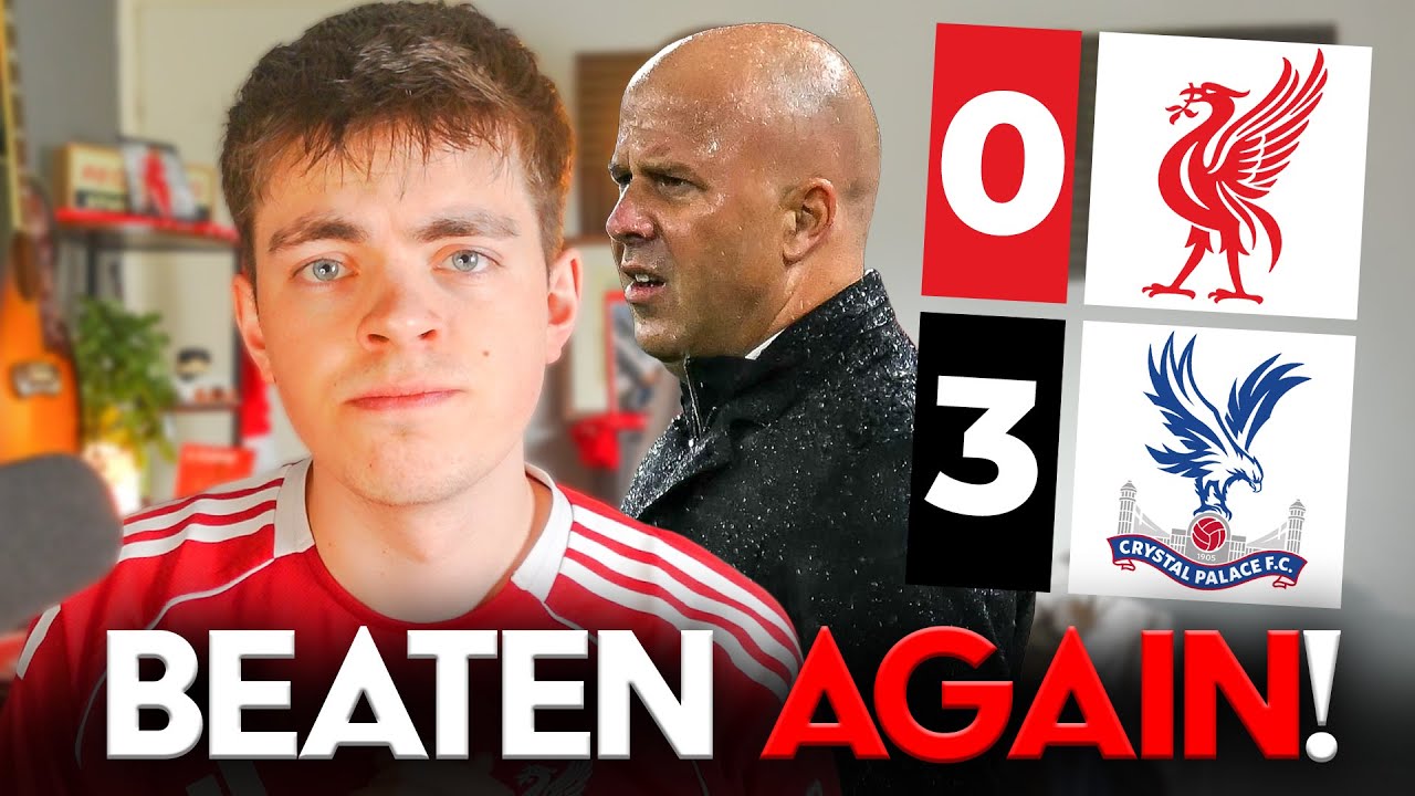 Liverpool Suffer Heavy 0-3 Defeat to Crystal Palace ⚽ | Match Reaction & Highlights