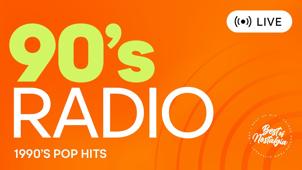 🎶 Non-Stop 90s Hits | 24/7 Radio for Ultimate 90s Music & Pop Songs