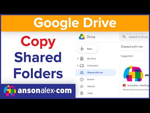 How to Copy Shared Folders in Google Drive
