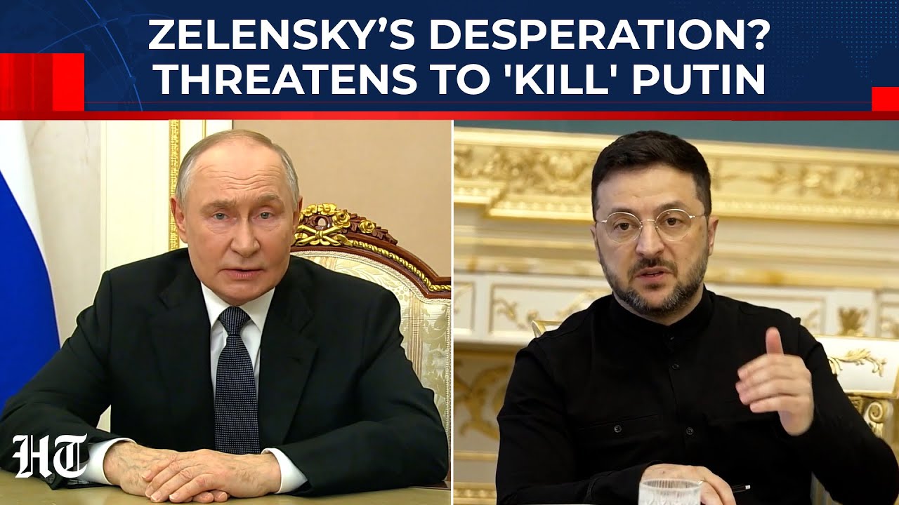 Zelensky Warns of 'Kill' Threat to Putin Amid Rising Tensions in Ukraine 🇺🇦