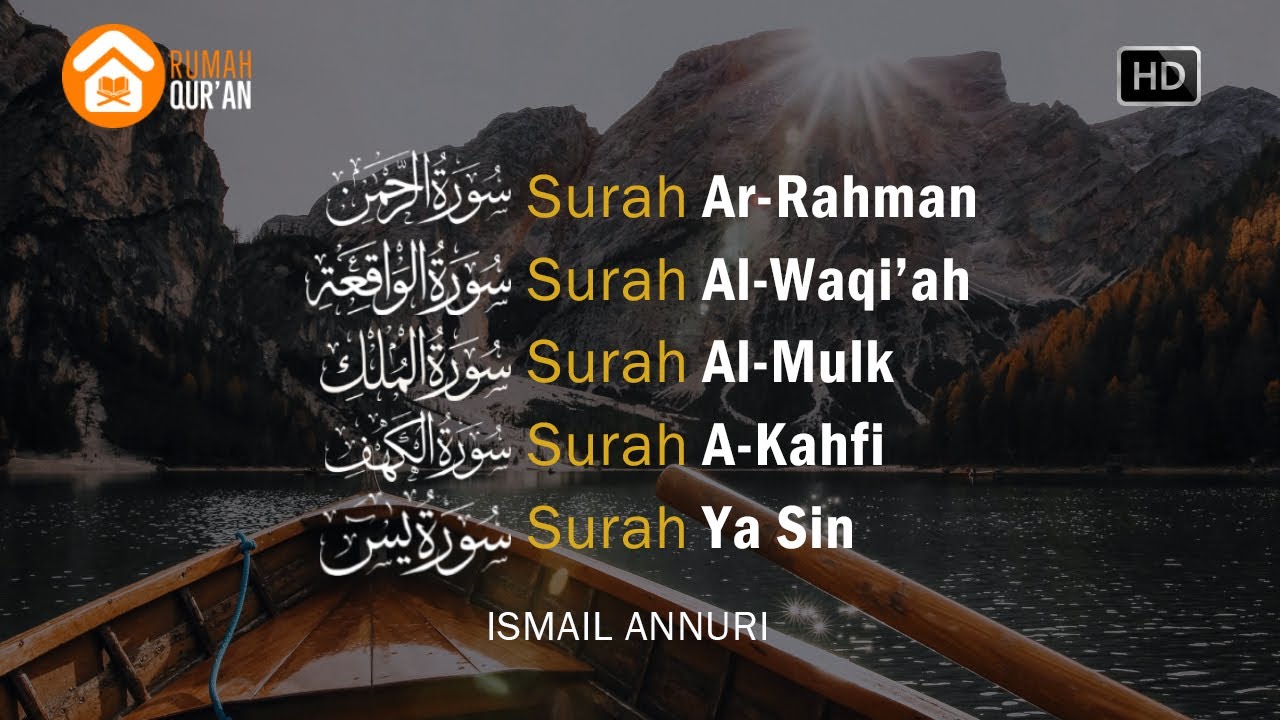 Surah Ar Rahman & Others by Ismail Annuri (2021) 🎧