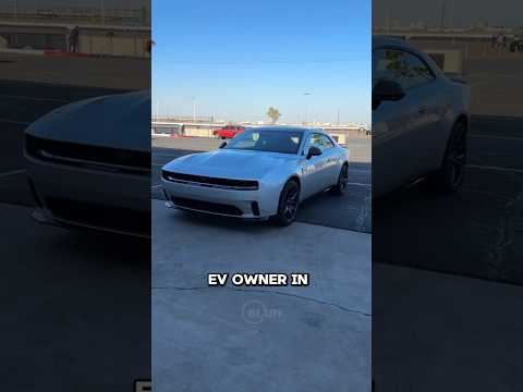 Dodge EV Pulled Over For Loud Exhaust