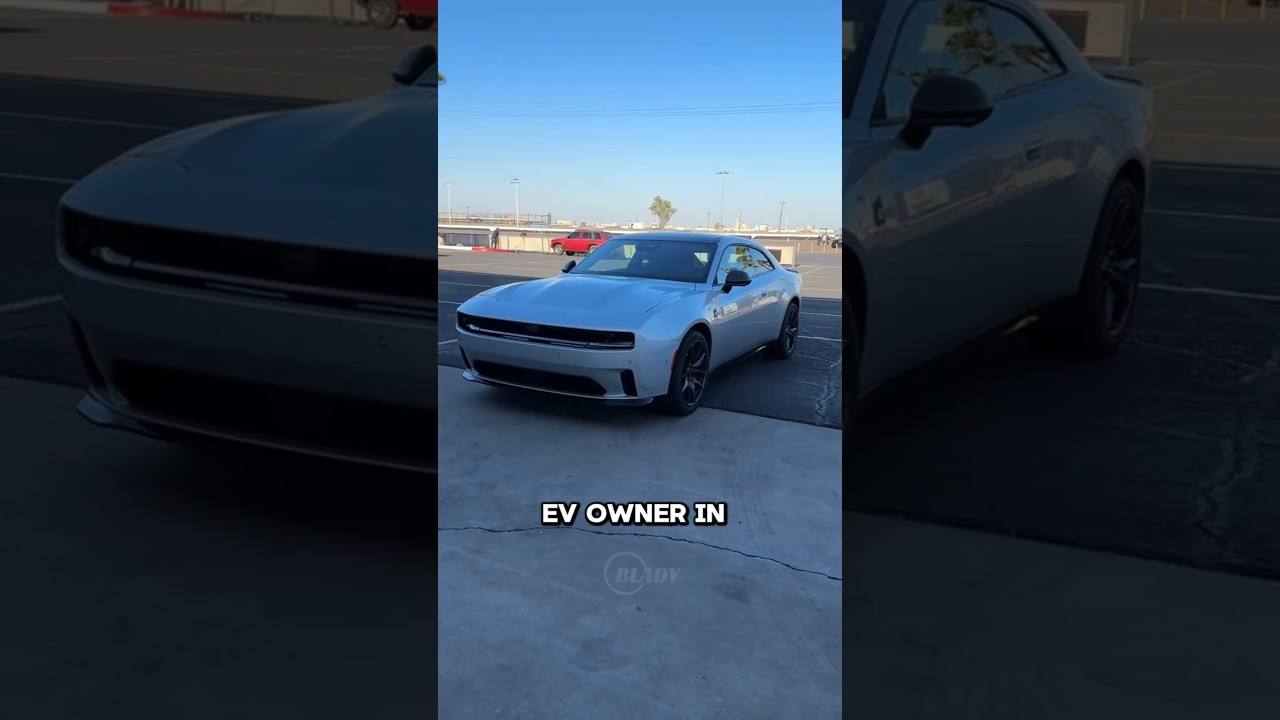 Dodge EV Pulled Over for Loud Exhaust – Surprising Traffic Stop 🚓